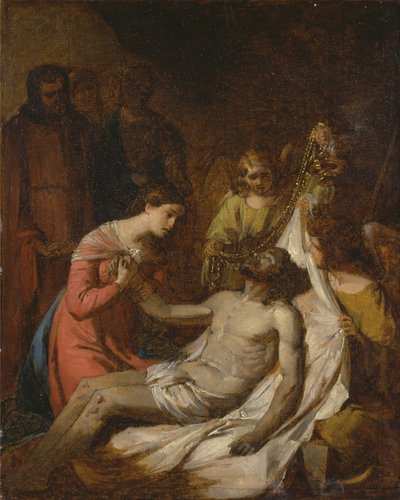 Studie der Beweinung Christi von Benjamin West